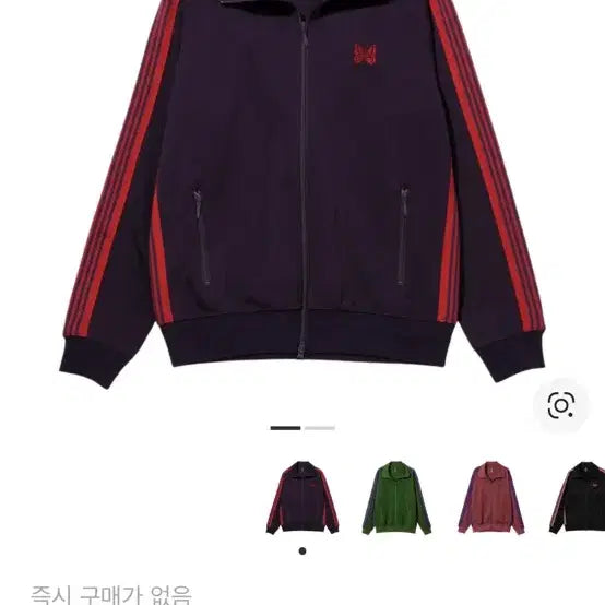 [BUNJANG] Needles Track Jacket Dark Purple L / 니들스 트랙 자켓 다크 퍼플 L