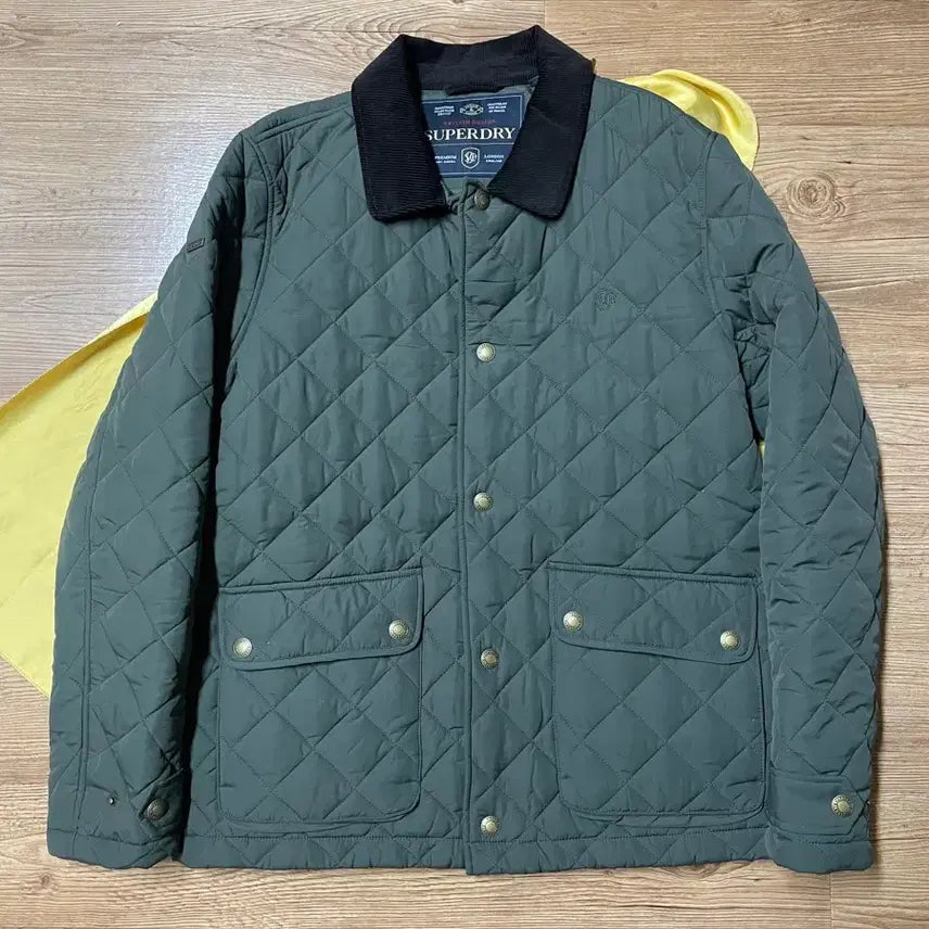 [BUNJANG] Superdry Quilted Estate Coach Jacket M / 슈퍼드라이 퀼트 에스테이트 코치 재킷 M