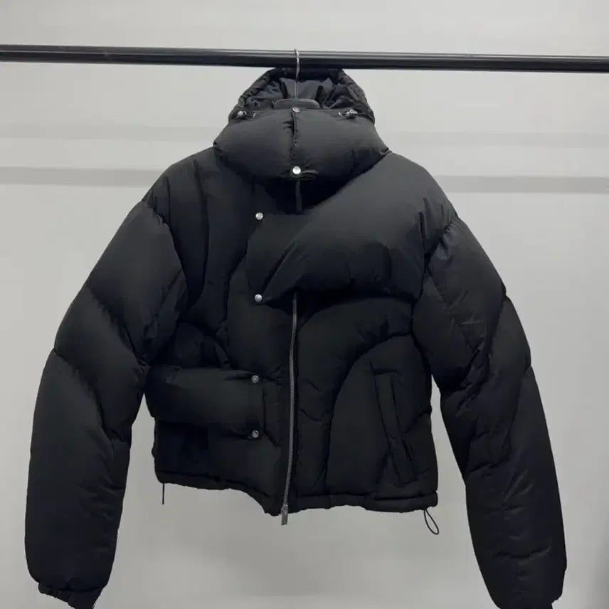 [BUNJANG] Heliot Emil Asymmetry Puffer Jacket / heliot emil asymmetry puffer 패딩 L