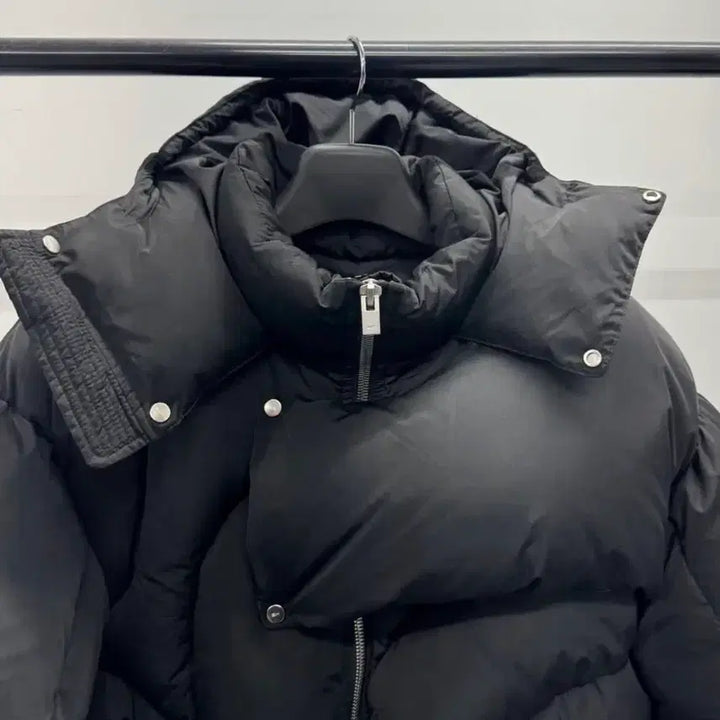 [BUNJANG] Heliot Emil Asymmetry Puffer Jacket / heliot emil asymmetry puffer 패딩 L