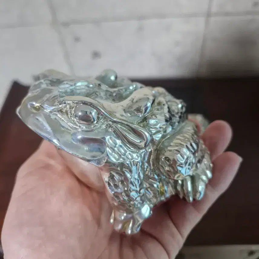 [BUNJANG] Alloy Toad Statues Set / 합금 두꺼비 조각상 4개 세트