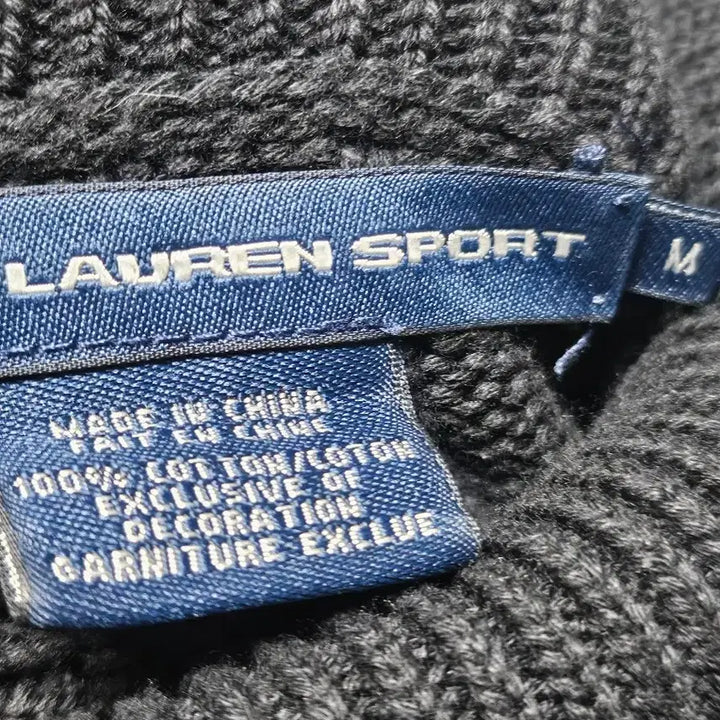 [BUNJANG] Polo Ralph Lauren Cable Knit Turtleneck Sweater M / 폴로랄프로렌 꽈배기 긴팔 터틀넥 목폴라 니트 M