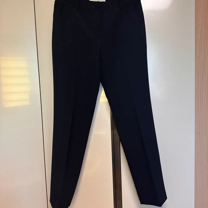 [BUNJANG] 10MONTH Slim Fit Navy Slacks Set / [10MONTH]텐먼스 슬림핏 슬랙스 셋업 네이비