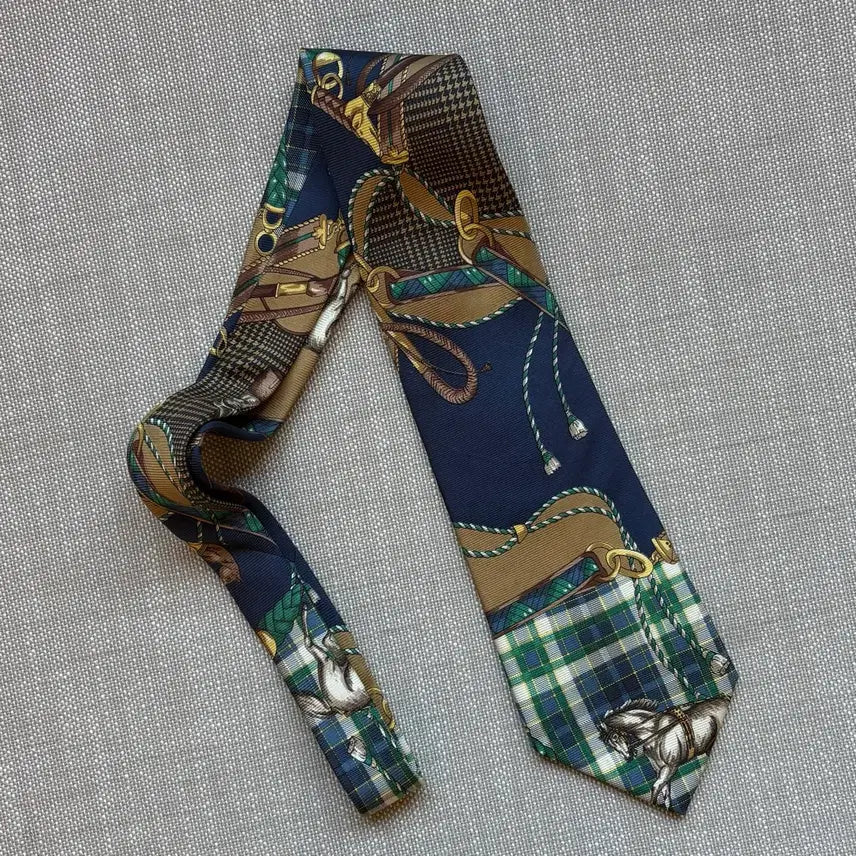[BUNJANG] LANCEL Classic Silk Tie / 90s 프랑스 LANCEL 엘레강스 클래식 실크 타이