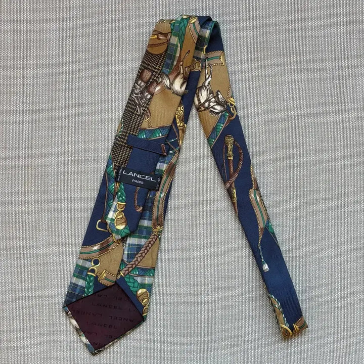 [BUNJANG] LANCEL Classic Silk Tie / 90s 프랑스 LANCEL 엘레강스 클래식 실크 타이