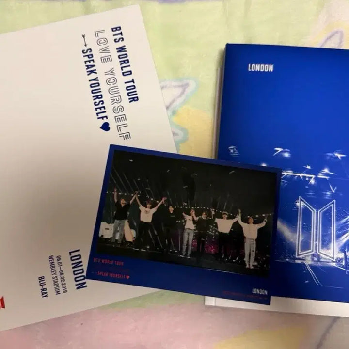 방탄소년단 럽셀콘 스픽콘 런던 블루레이