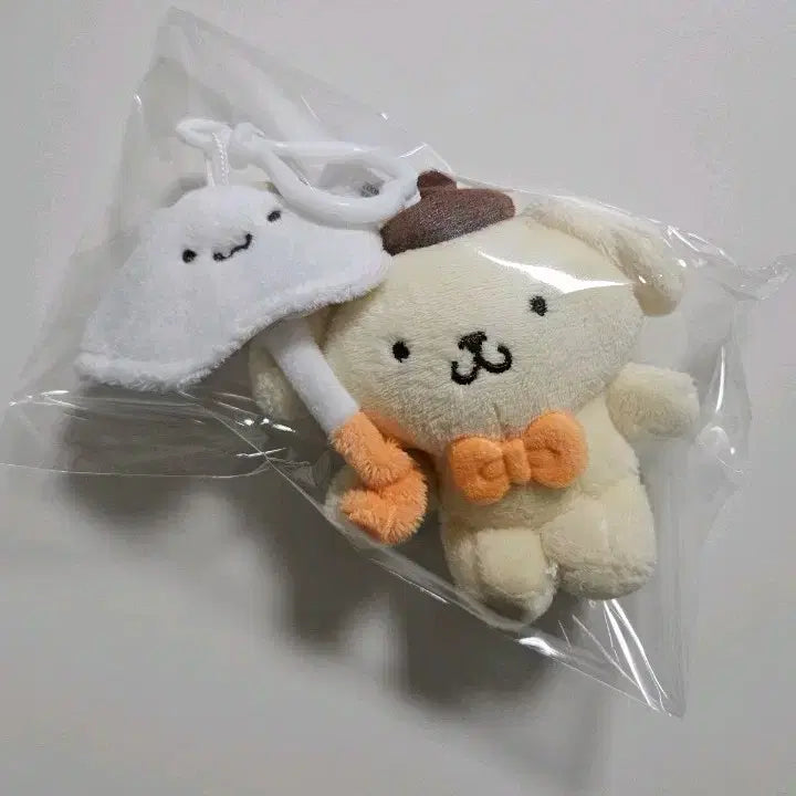 [BUNJANG] Pom Pom Purin Umbrella Keyring / 폼폼푸린 인형 우산 키링 새상품
