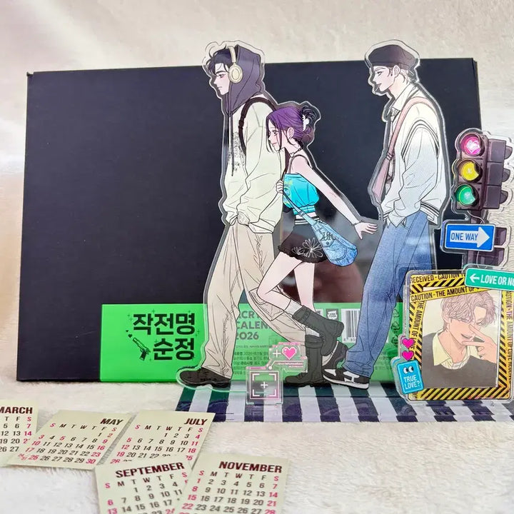 [BUNJANG] Operation Pure Acrylic Calendar / 개봉) 작전명 순정 아크릴 캘린더