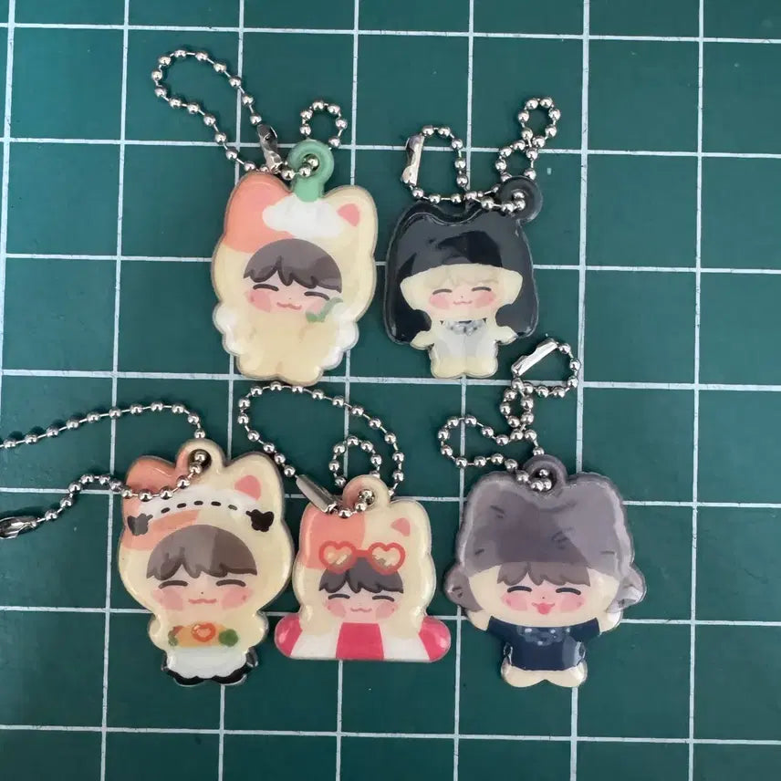 [BUNJANG] NCT Jaehyun Dallim Bundle Set Keyring / 엔시티 재현 다님 말랑키링 일괄 양도