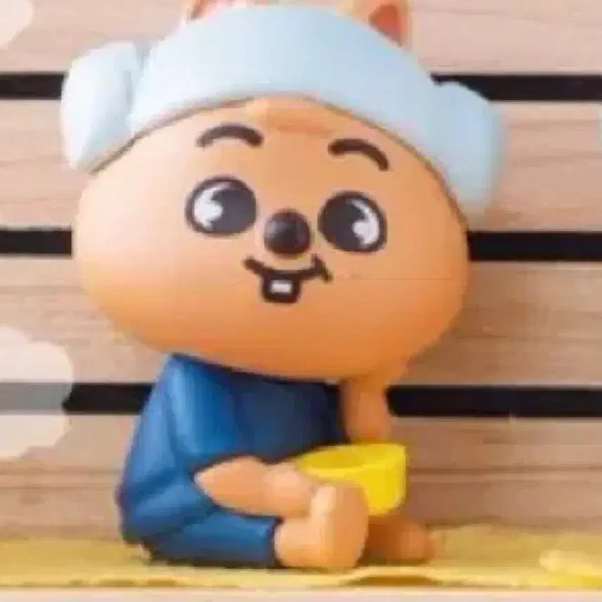 [BUNJANG] Stray Kids Han QUOKA Gacha Sauna Figure / 스키주 한쿼카 가챠 사우나 피규어 양도