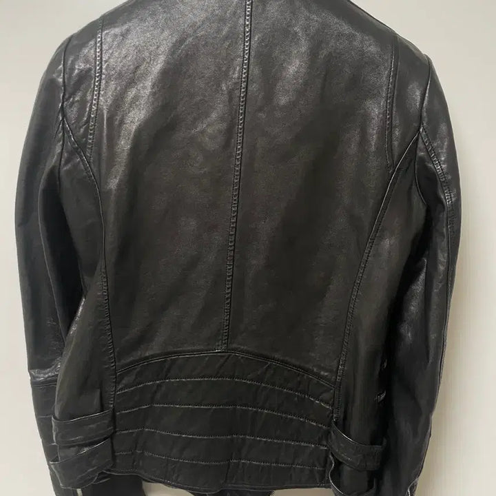 [BUNJANG] Sandro Lambskin Rider Jacket / 산드로 램스킨 라이더 자켓