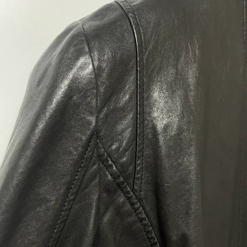 [BUNJANG] Sandro Lambskin Rider Jacket / 산드로 램스킨 라이더 자켓