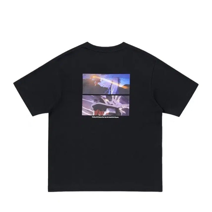 [BUNJANG] Uniqlo Chainsaw Man Collaboration T-Shirt (M) / 유니클로 체인소맨 콜라보 티셔츠 M 사이즈