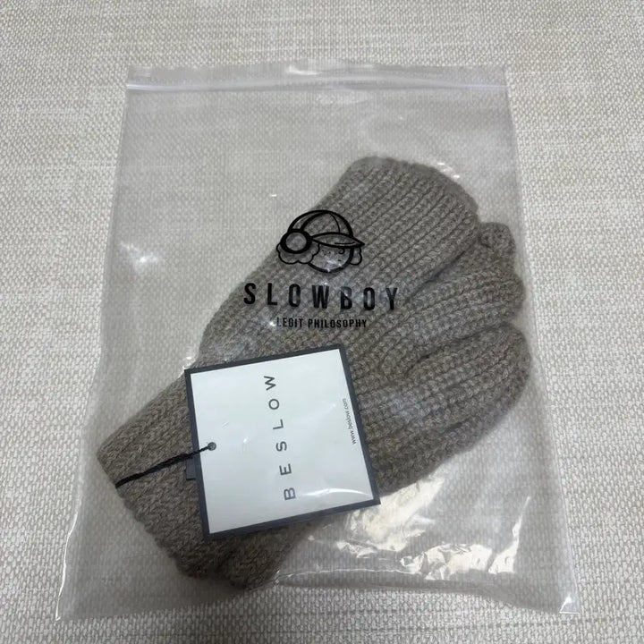 [BUNJANG] BeSlow 3 Finger Wool Blended Knit Gloves / (새상품) 비슬로우 3 FINGER WOOL BLENDED KNIT 장갑