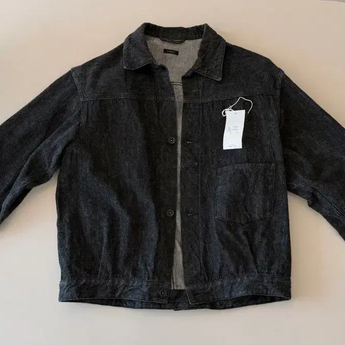 [BUNJANG] Comoli Black Ecru Denim Set 2 Size / 코모리 블랙 에크루 데님 셋업 2사이즈