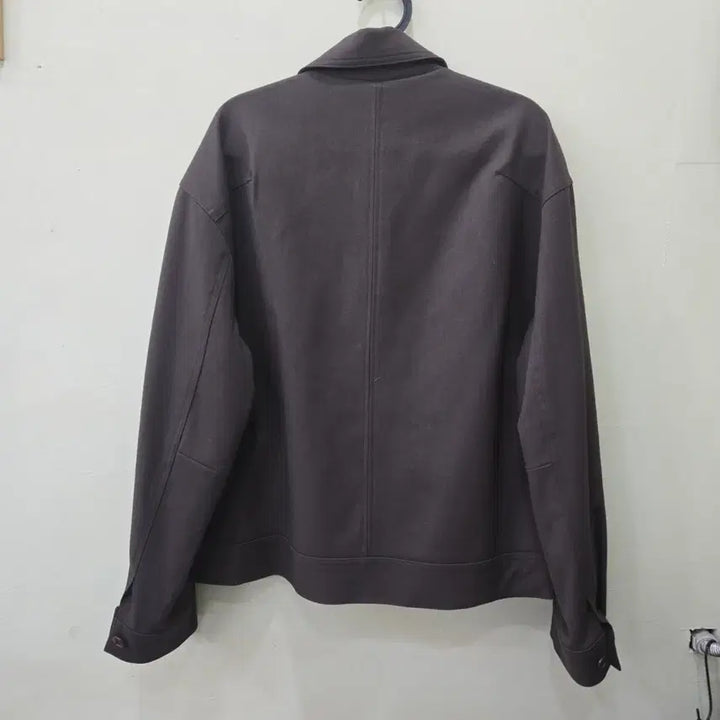 [BUNJANG] DRAW FIT Blouson Jacket (Brown) / [L] DRAW FIT 블루종 자켓 (브라운)