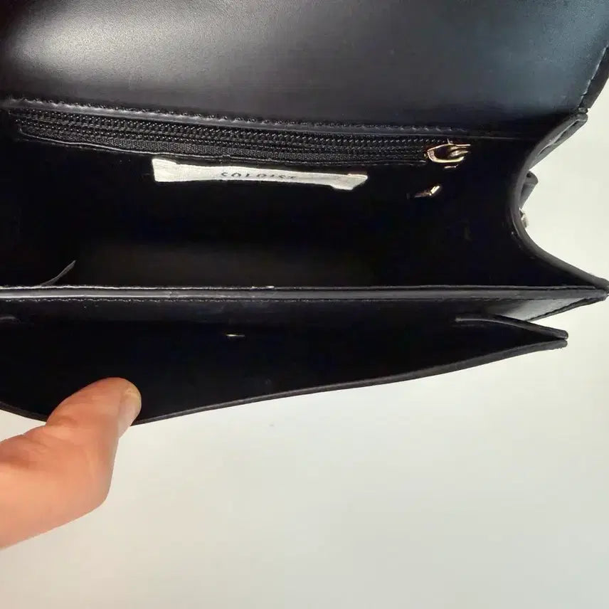 [BUNJANG] SOLOIST Black Mini Crossbody Bag / 솔로이스트 블랙 미니 백