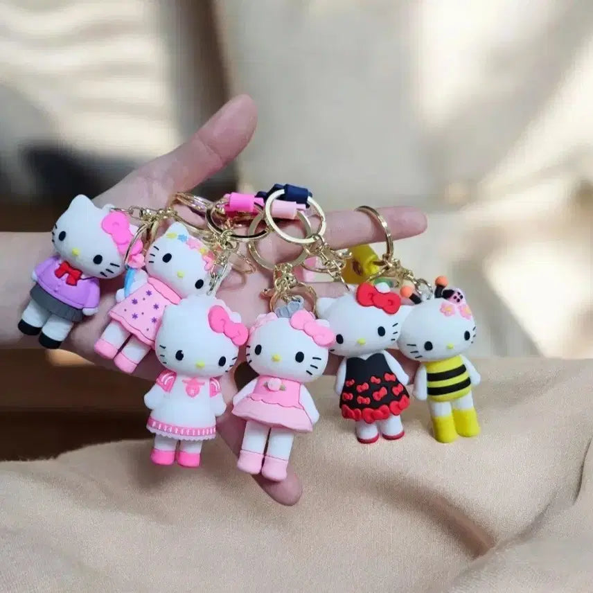 [BUNJANG] Hello Kitty Character Keyring / 헬로키티 캐릭터 키링