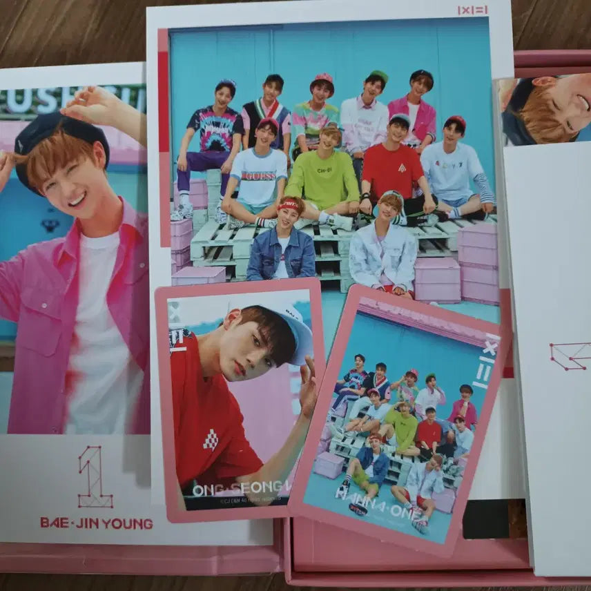 [SOLD OUT] 일괄)워너원 개봉 앨범 옹성우 포카 배진영