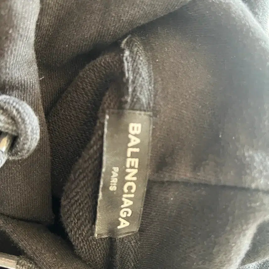 [BUNJANG] Balenciaga Laurel Paris Hoodie / [정품] 발렌시아가 월계수 bb로고 파리 후드티