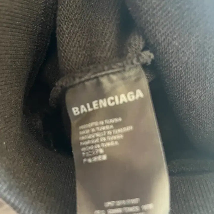 [BUNJANG] Balenciaga Laurel Paris Hoodie / [정품] 발렌시아가 월계수 bb로고 파리 후드티