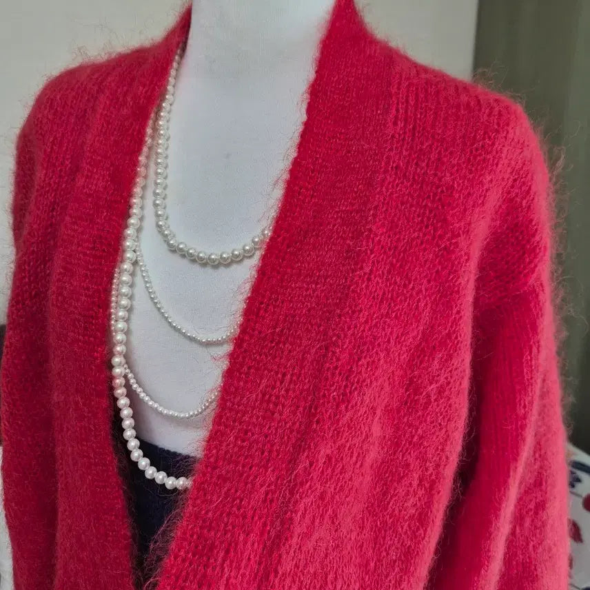 [BUNJANG] Loose Fit Knit Jacket / 세련 색감예술 루즈핏 니트자켓