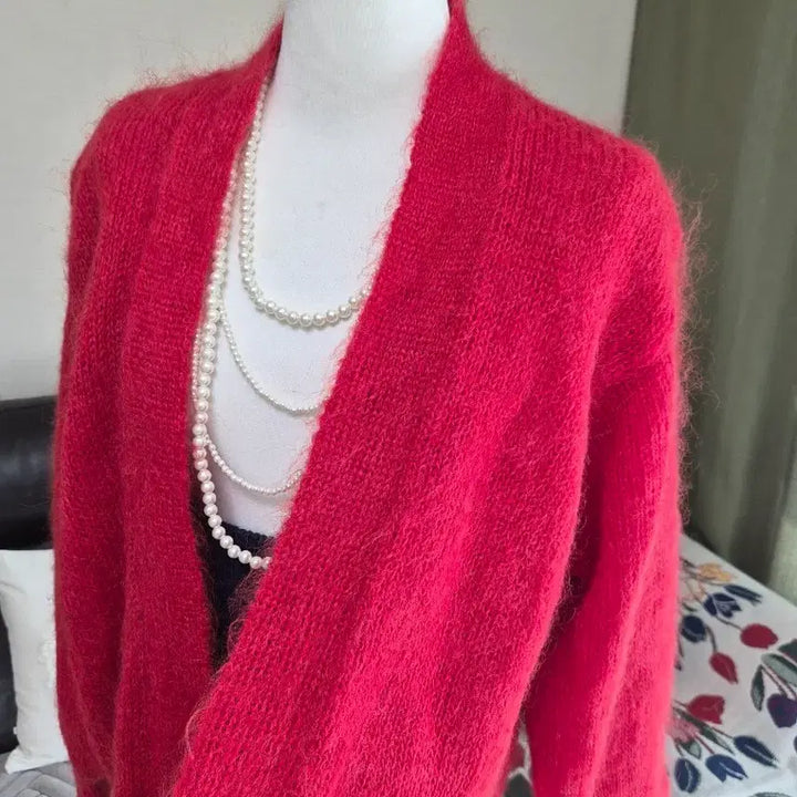 [BUNJANG] Loose Fit Knit Jacket / 세련 색감예술 루즈핏 니트자켓