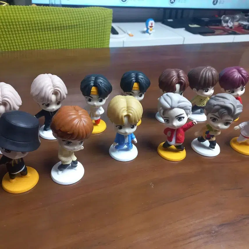 해피밀 방탄소년단 TinyTAN 피규어 일괄