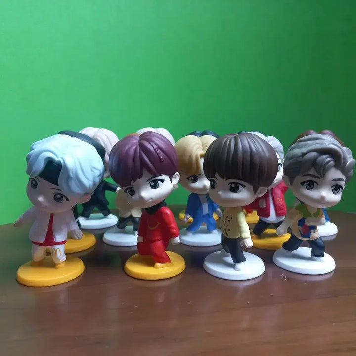 해피밀 방탄소년단 TinyTAN 피규어 일괄