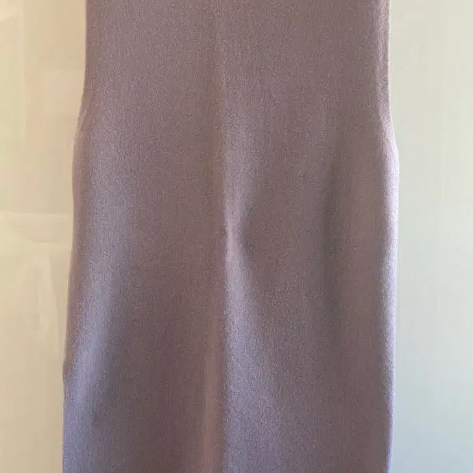 [BUNJANG] Grey Yang Lavender Knit Long Vest Dress / [드라이완료] 그레이양 니트 롱 베스트원피스 라벤더