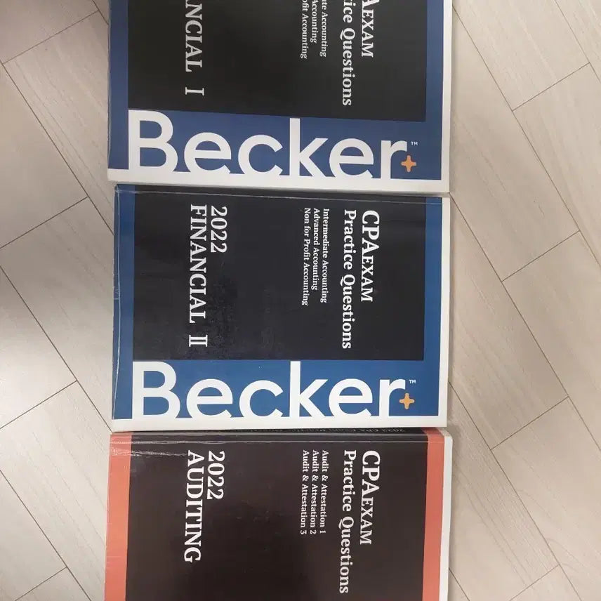[BUNJANG] Becker CPA Exam Practice Book 2022 / 배커CPA문제집,BeckerCPAExamPractice문제집2022