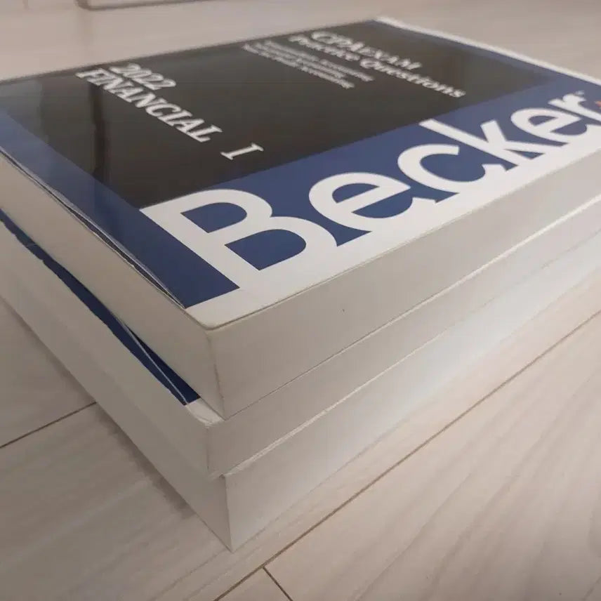 [BUNJANG] Becker CPA Exam Practice Book 2022 / 배커CPA문제집,BeckerCPAExamPractice문제집2022