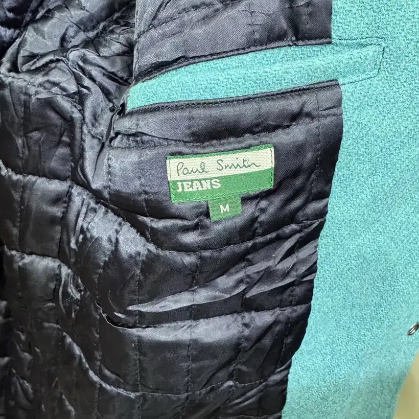 [BUNJANG] Harris Tweed Paul Smith Varsity Jacket / 해리스트위드 폴스미스 바시티자켓 스타디움자켓