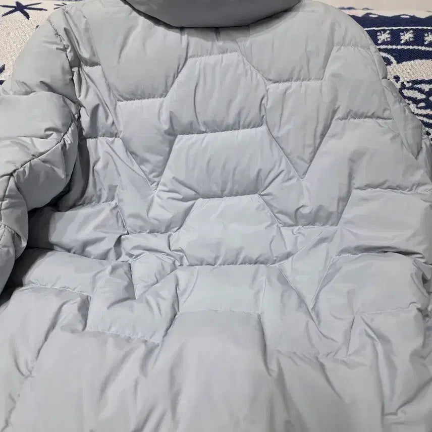 [BUNJANG] SOUP Goose Down Short Padded Jacket / SOUP 숏패딩 하늘색구스