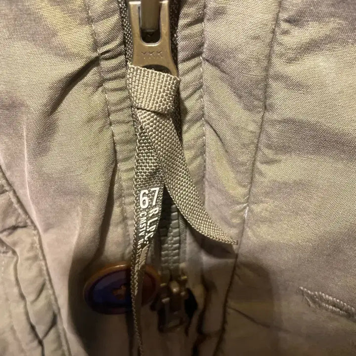 [BUNJANG] Polo Ralph Lauren Khaki Hooded Padded Jacket (Size L) / 폴로 랄프로렌 카키색 후드 패딩 자켓 L사이드 깨끗