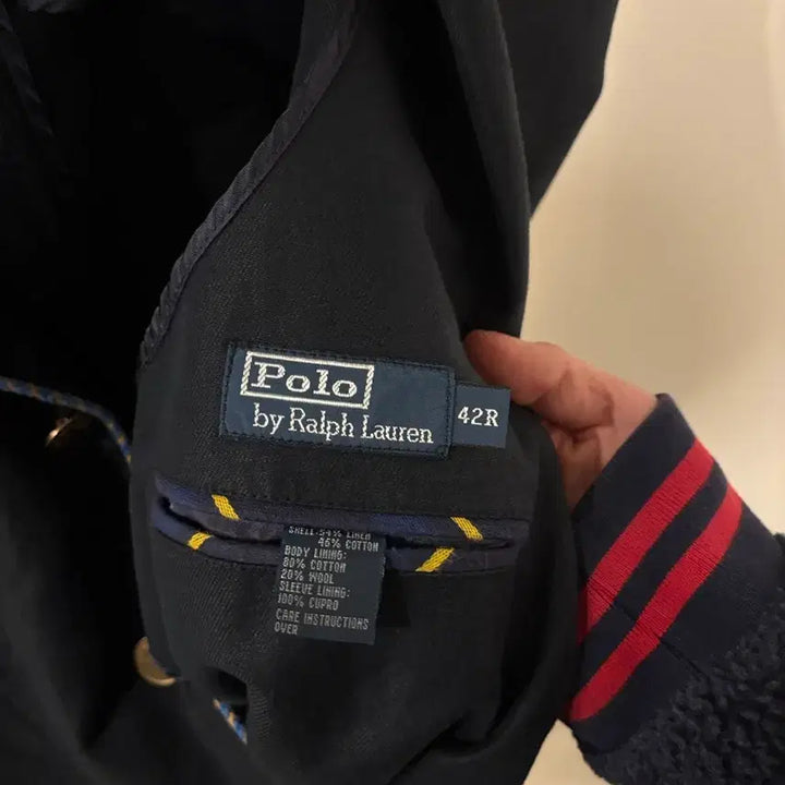 [BUNJANG] Polo Ralph Lauren Rowing Club Patch Blazer / 폴로 랄프로렌 네이비 로잉클럽패치 블레이저