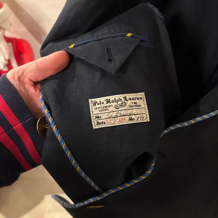 [BUNJANG] Polo Ralph Lauren Rowing Club Patch Blazer / 폴로 랄프로렌 네이비 로잉클럽패치 블레이저