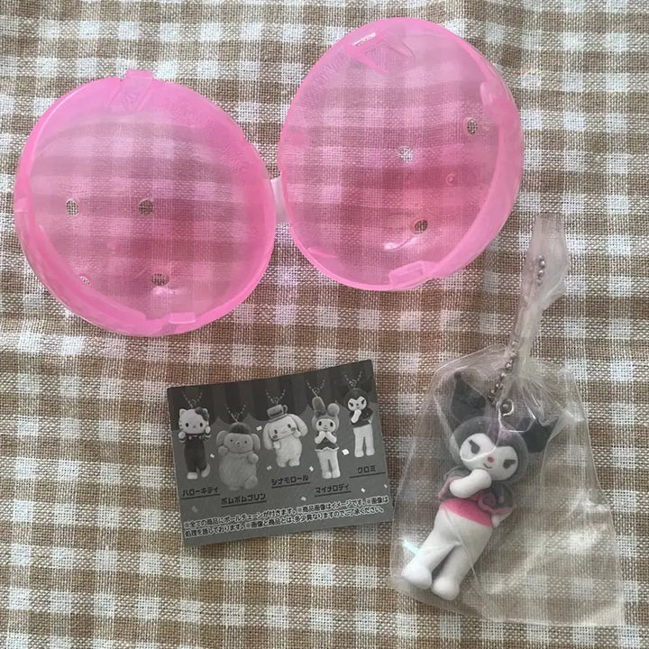 [BUNJANG] Sanrio Kuromi Fluffy Long Legs Gacha / 산리오 플로키 롱다리 가챠 쿠로미