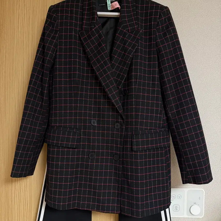 [BUNJANG] Zara Women's Plaid Double Jacket / 자라 여성 체크 더블 쟈켓 팝니다