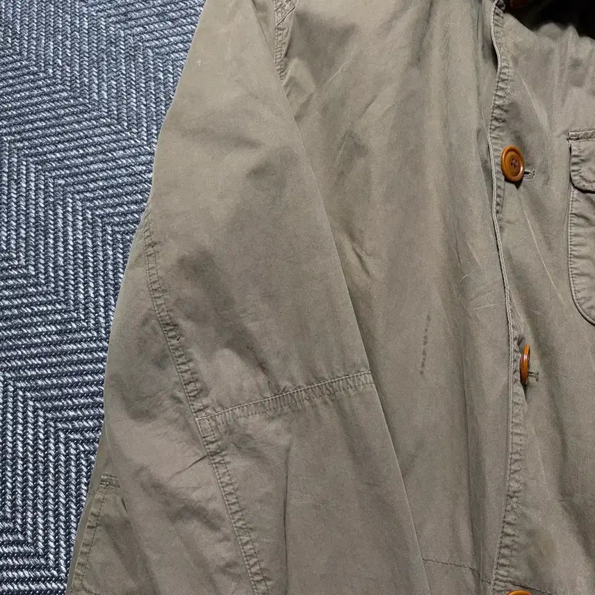 [SOLD OUT] 00s 제이크루 빈티지 워크 후드 야상자켓(XL)