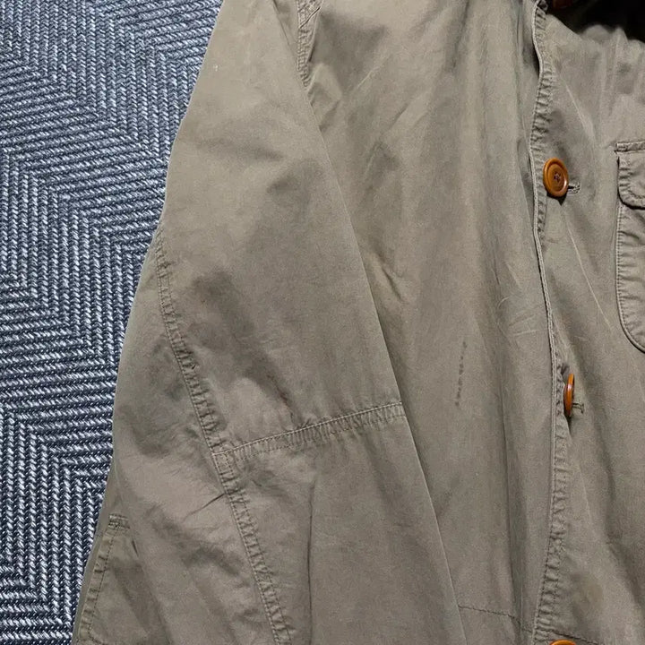 [SOLD OUT] 00s 제이크루 빈티지 워크 후드 야상자켓(XL)