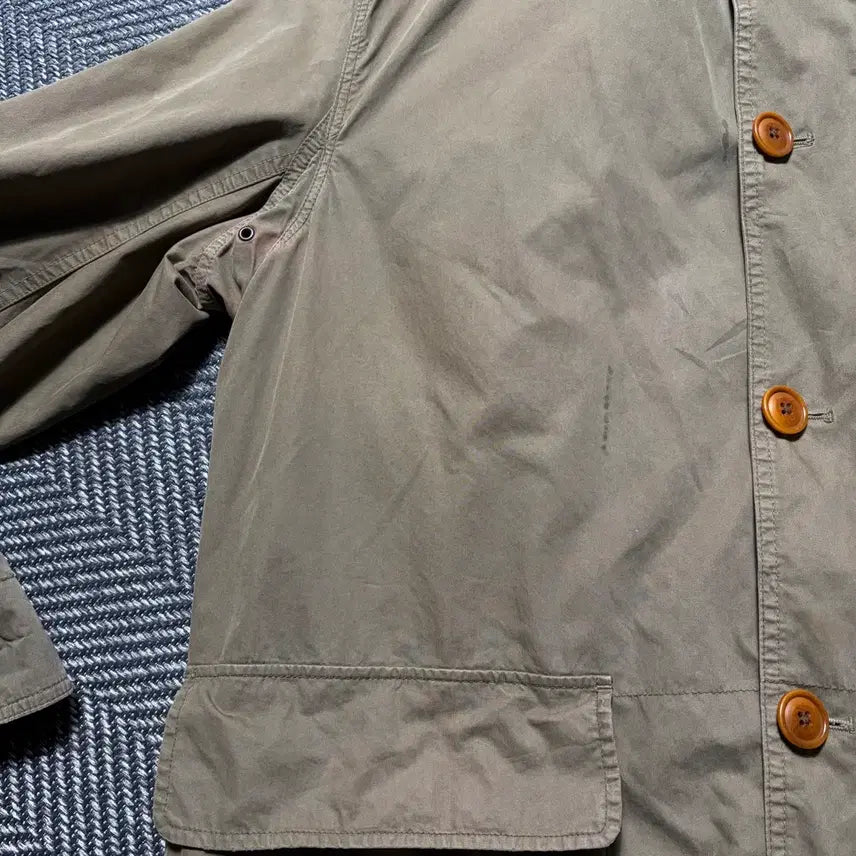 [SOLD OUT] 00s 제이크루 빈티지 워크 후드 야상자켓(XL)