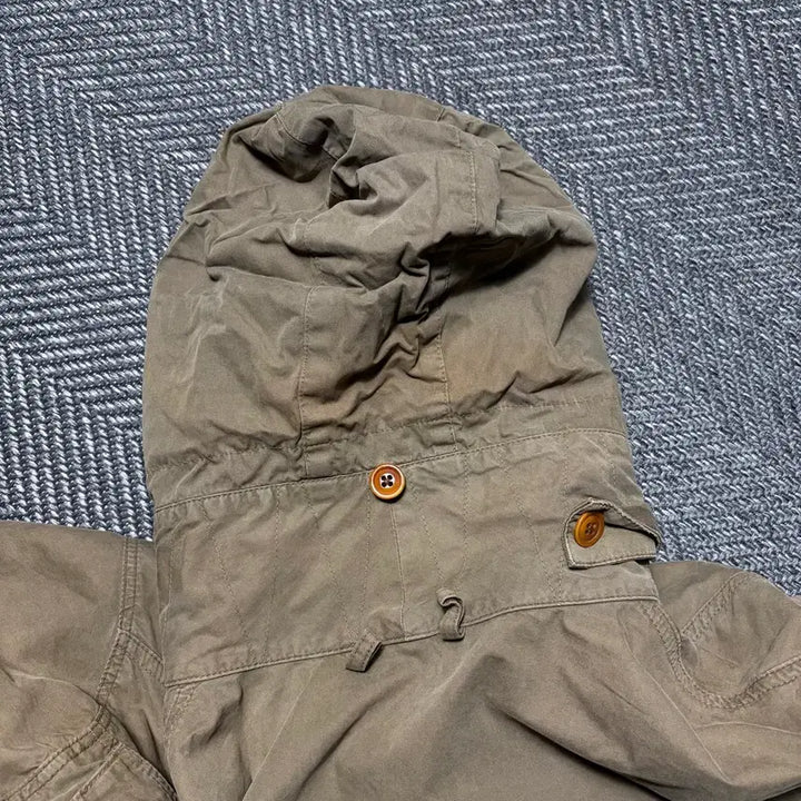 [SOLD OUT] 00s 제이크루 빈티지 워크 후드 야상자켓(XL)