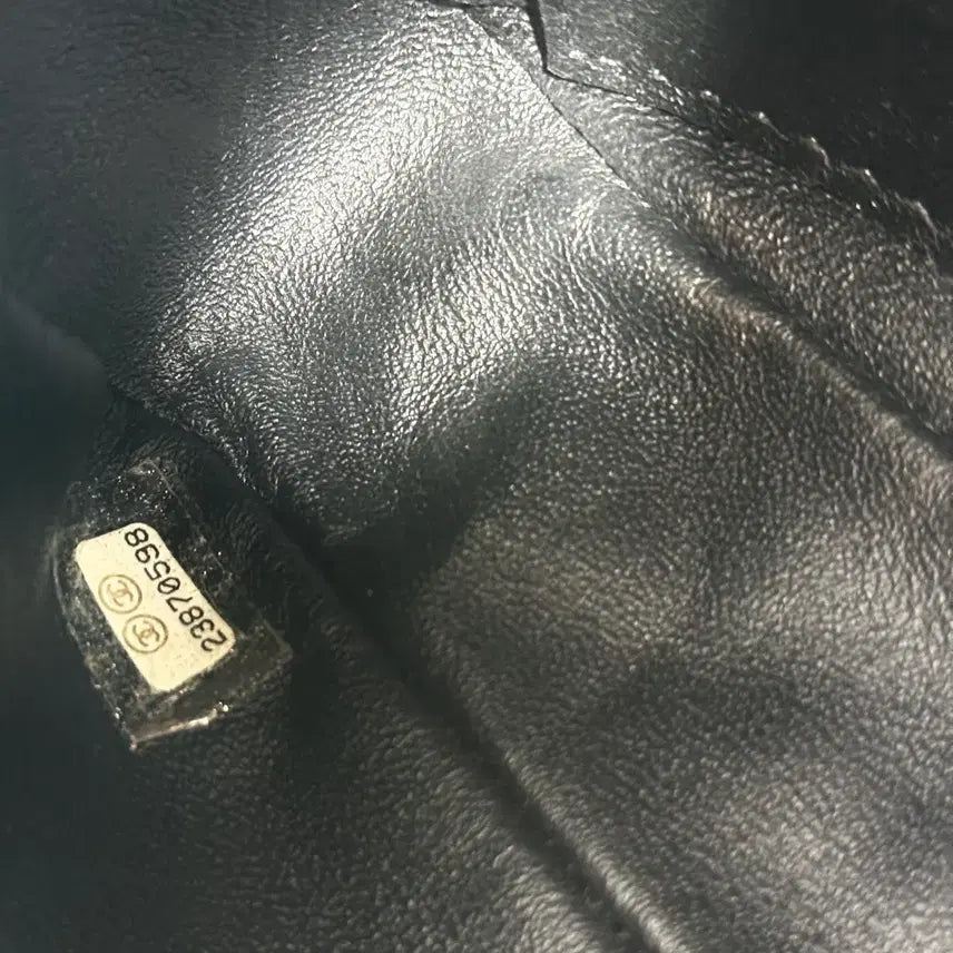 [BUNJANG] Chanel CC Classic Flap Bag Medium Lambskin Shoulder Bag / 샤넬 CC 클래식 플랩백 미듐 램스킨 숄더백