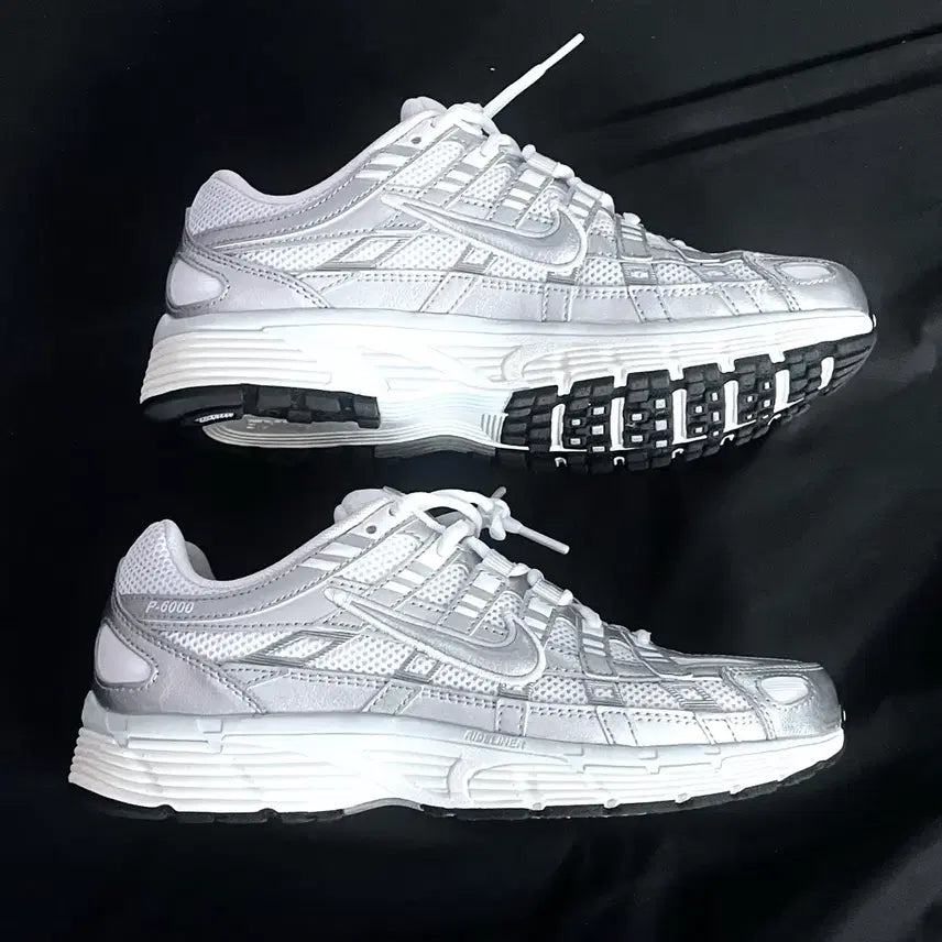 [BUNJANG] Nike P-6000 Metallic Silver Sneakers / 나이키 P-6000 메탈릭 실버(BV1021-106) 운동화