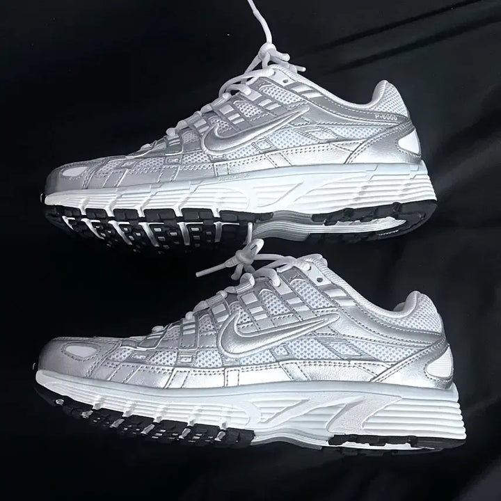 [BUNJANG] Nike P-6000 Metallic Silver Sneakers / 나이키 P-6000 메탈릭 실버(BV1021-106) 운동화