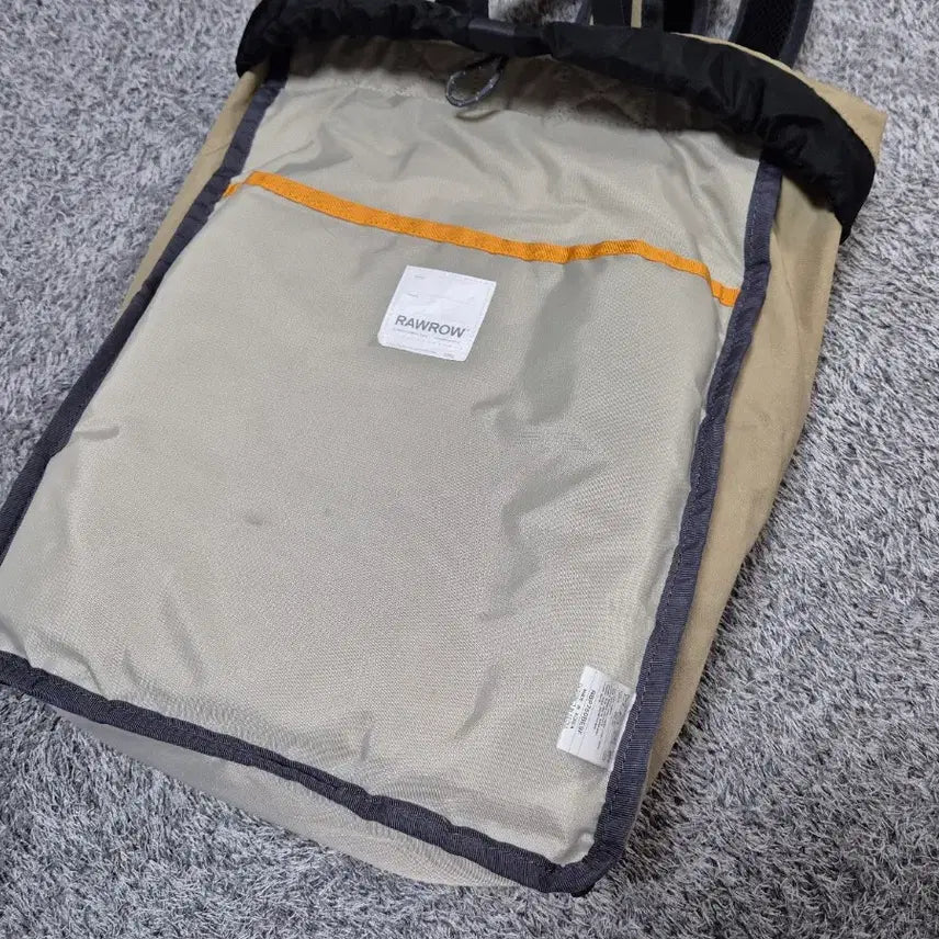 [BUNJANG] Rowrow Nylon String Backpack 750 / 로우로우 나일론 스트링 백팩 750