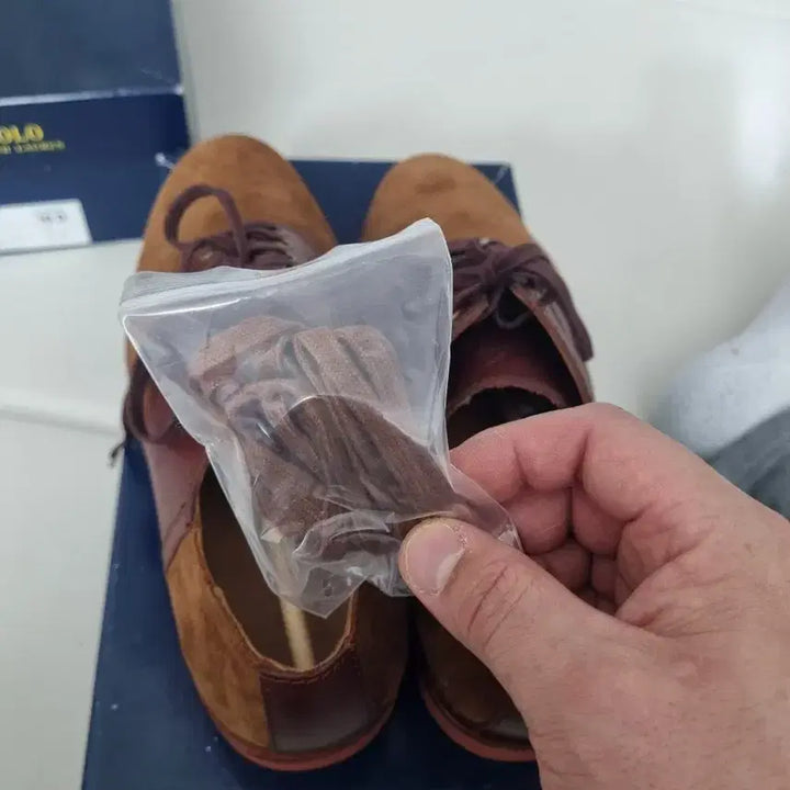 [BUNJANG] Polo Ralph Lauren Brown Saddle Shoes / 폴로 랄프로렌 브라운 새들 슈즈  비브람솔 10D 280mm