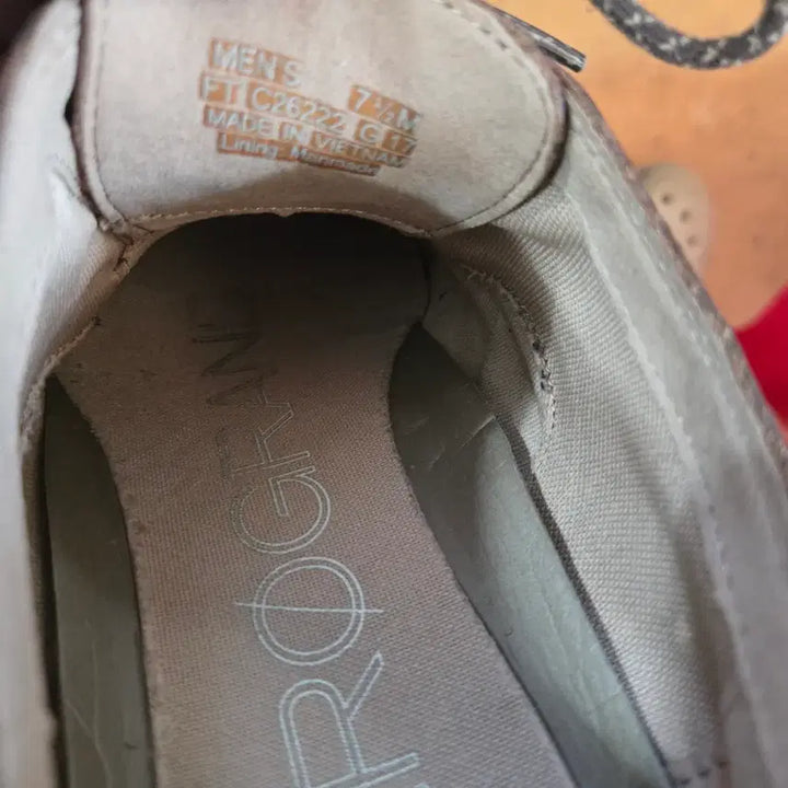 [BUNJANG] Brown Leather Wingtip Brogue Shoes / 브라운 레더 윙팁 브로그 슈즈