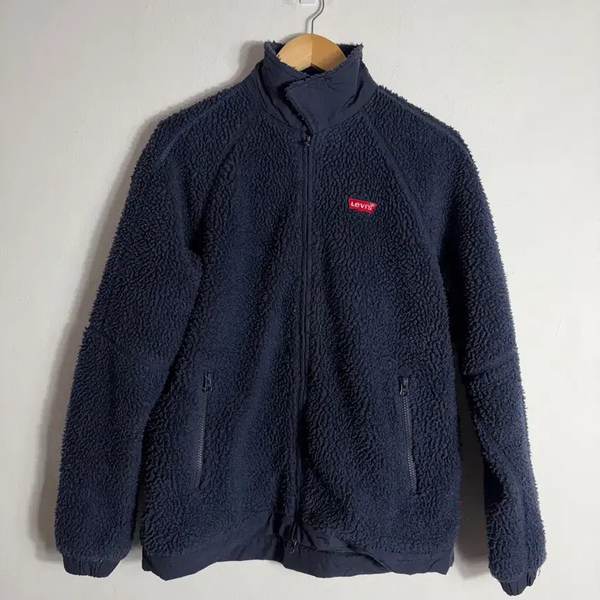 [BUNJANG] Levi's Navy Sherpa Fleece Jacket (M) / 리바이스 네이비 쉐르파 플리스 자켓(M)